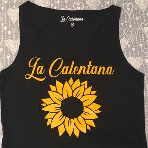 La Calentana crop top